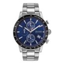 Hugo Boss Men's Watch Chronograph Rafale Blue - HB1513510